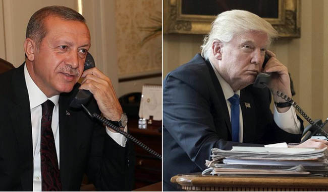 Trump, Erdogan Stress Commitment to Combatting Terrorism 